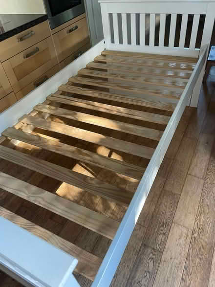 Photo of free Wooden single bed frame (Aylesford Common ME5) #2