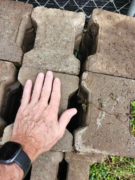 Photo of free Interlocking bricks (Schomberg) #2