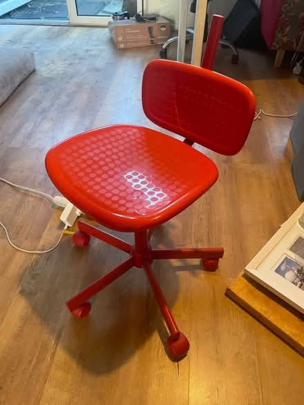 Photo of free Little red office chair (Earlham NR4) #1