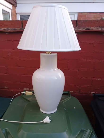 Photo of free White lamp (Barbourne WR3) #1