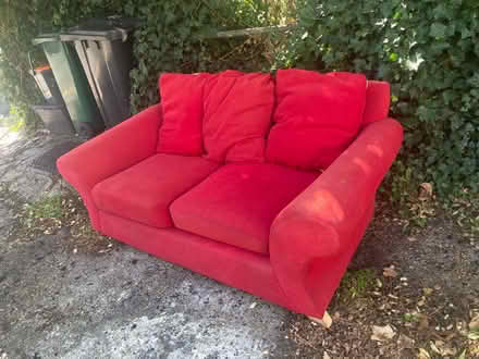 Photo of free Red sofa (Bevendean BN2) #2