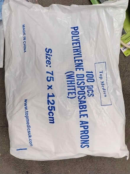 Photo of free Around 100 disposable aprons (Stopsley LU2) #1