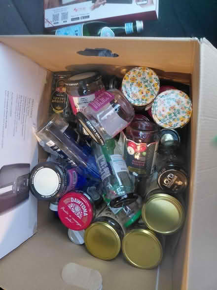 Photo of free Box full of Glass Jars with lids (Waterford City) #1