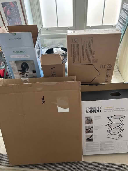 Photo of free 5 different size cardboard boxes (Blackheath Standard SE7) #1