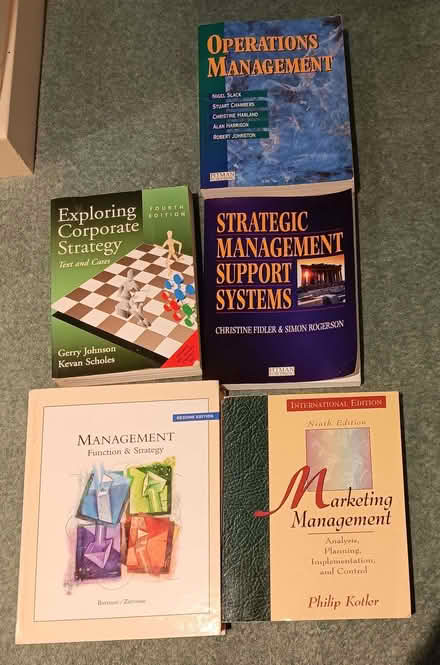 Photo of free Management textbooks (Newtonhill AB39) #1