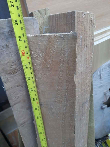 Photo of free Several short lengths of triangular wood (Hollingdean BN1) #1