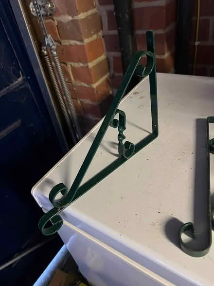 Photo of free Green hanging basket brackets (Fobbing SS17) #1