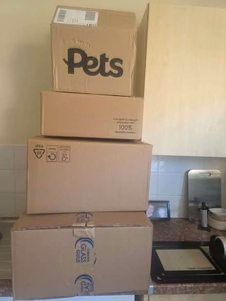 Photo of free 4 boxes (Upper Luton ME5) #1