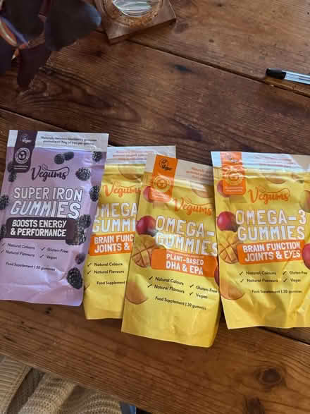 Photo of free Omega 3 and Iron Gummies (Hulme M15) #1