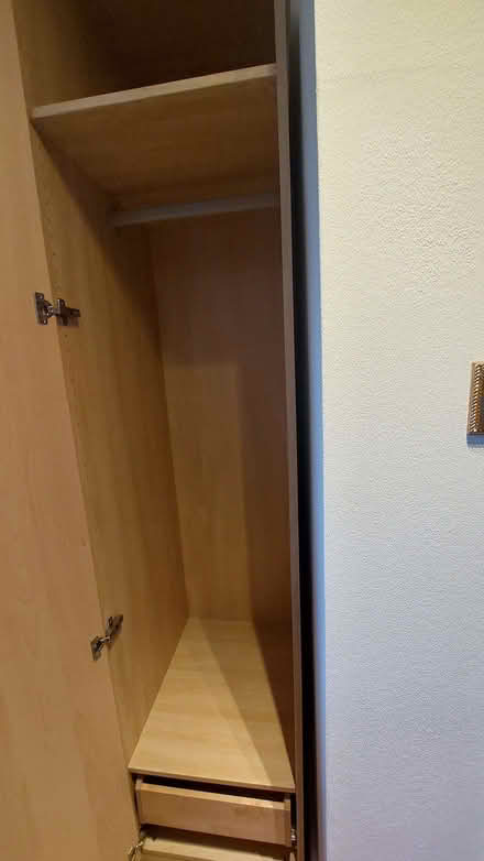 Photo of free Two Ikea Pax 50cm wardrobes 2.36m high (Biggin Hill TN16) #3