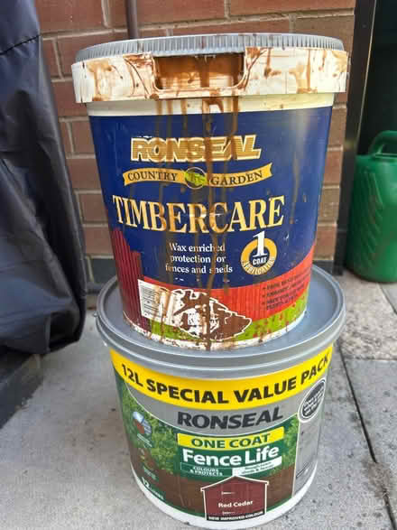 Photo of free Ronseal Fence Life One Coat (LE9 Stoney Stanton) #1