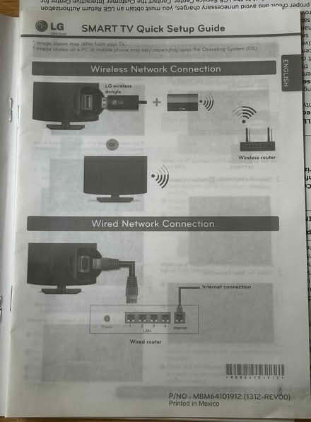 Photo of free 52 in LG Plasma/Smart TV - Broken (Port Murray, NJ) #3