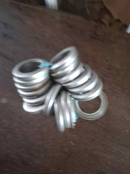 Photo of free 16 Curtain eyelets (Whitehill GU35) #1