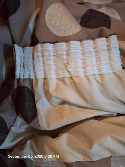 Photo of free 2 pairs used lined curtains (Southampton SO16) #1