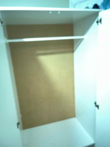 Photo of free White IKEA Wardrobe (Enfield Lock) #2