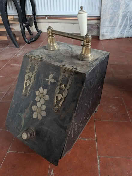 Photo of free Old coal scuttle from barge (Bucknell SY7) #1