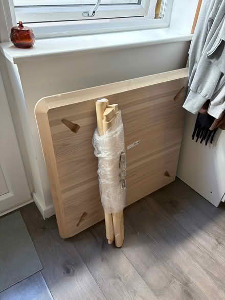 Photo of free Ikea table and chair (Brownswood Park N4) #2