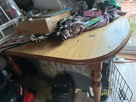 Photo of free Wooden extendable table (south side glasgow) #2