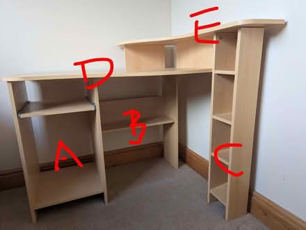Photo of free Corner Computer Desk (Penrith CA11) #2