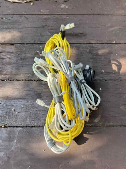 Photo of free various ethernet cables (RG4) #1