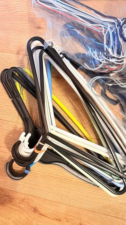 Photo of free Coat Hangers wire and plastic (Billericay CM11) #2