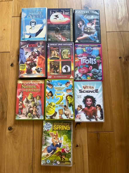 Photo of free DVDs x10 as shown (Thatcham RG18) #1