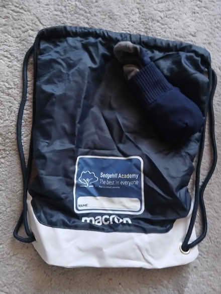 Photo of free Sedghill bag and sports socks (Downham BR1) #1