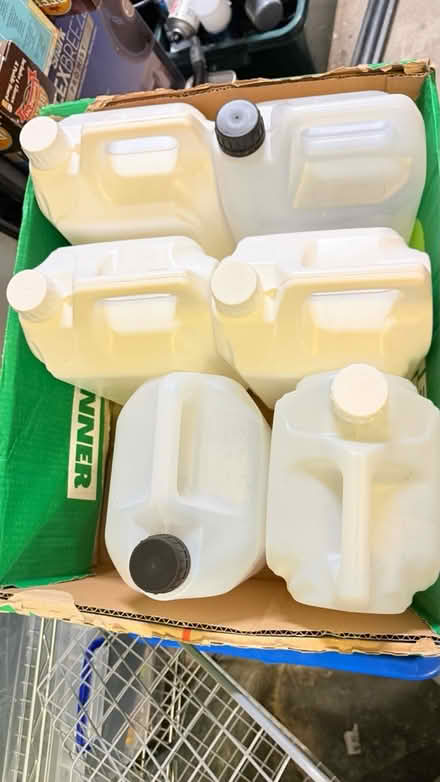 Photo of free Six one gallon plasticbottles (Billericay CM11) #1