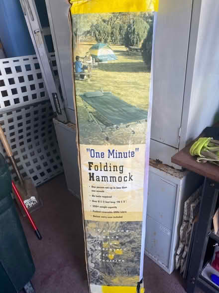 Photo of free Folding Hammock (Orange City) #1