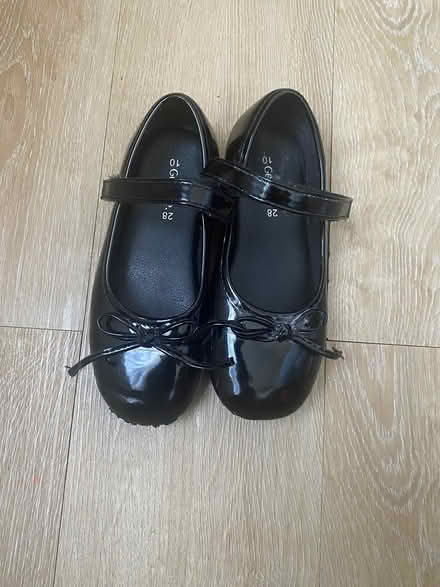 Photo of free Girls black patent dolly shoes (Alperton HA0) #1