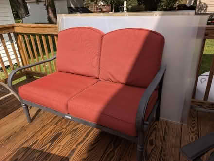 Photo of free Outdoor Loveseat (Lunenburg) #1