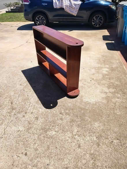 Photo of free wooden bookshelf (Clairemont.) #3