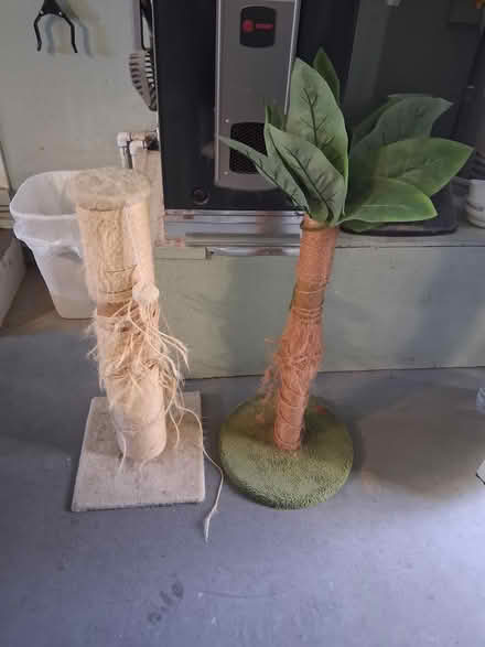 Photo of free Two used cat scratching posts (Snell and Santa Teresa) #1