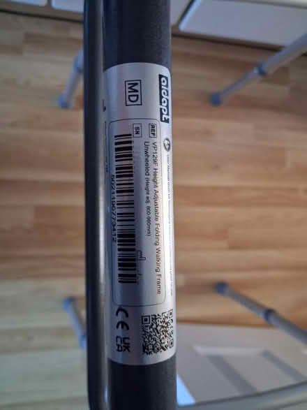 Photo of free Walking frame (Deal CT14) #2