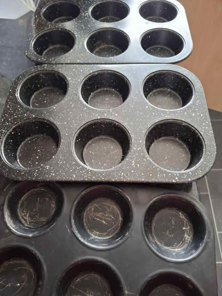 Photo of free 2 muffin trays. Jam tart tray (Stantonbury, MK14) #1