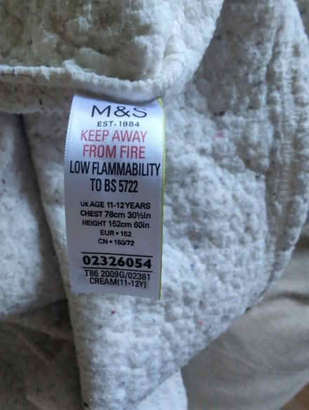 Photo of free Polar bear dressing gown (Grange EH9) #2