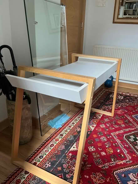 Photo of free ex John Lewis air frame desk (Parsons Heath CO4) #3