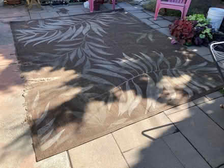 Photo of free Outdoor carpet, brown, 9'10"x7'10" (Fremont (Warm Springs)) #2