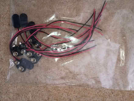 Photo of free Heavy duty hard plastic PP3 battery connectors bag of 10 (Knaresborough HG5) #1