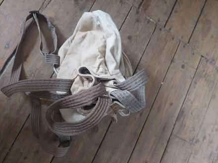 Photo of free Fabric satchel style backpack (Bramley LS13) #4