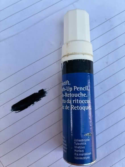 Photo of free Opel dark blue car touchup paint stick (Great Boughton CH3) #1