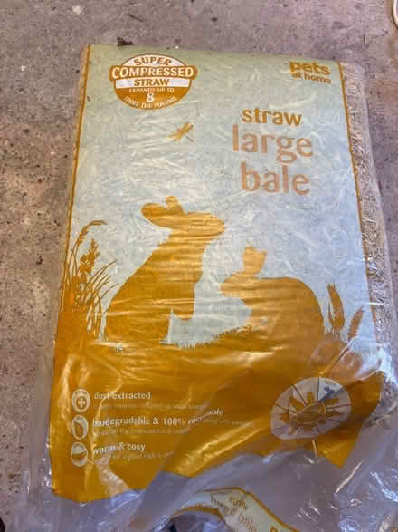 Photo of free Part used bag of straw (Great Boughton CH3) #1