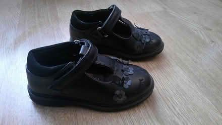 Photo of free Girls Black School Shoes, size 8 (Great Sankey, WA5) #2