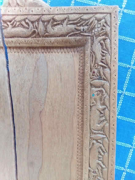 Photo of free Carved Teak tray (Seaford BN25) #2