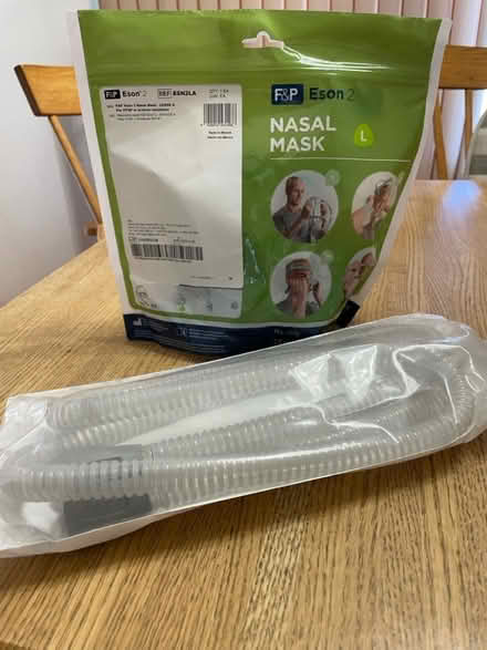 Photo of free F & P Eson 2 nasal CPAP mask Large (Fremont) #1