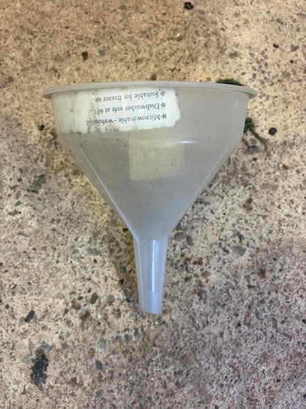 Photo of free Garage funnel (Great Boughton CH3) #1