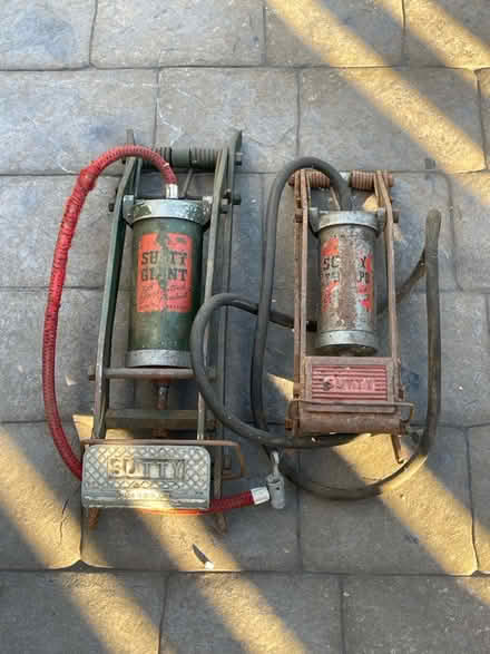 Photo of free Vintage foot pumps x 2 (Tameside SK14) #1