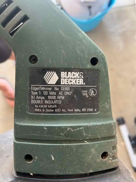 Photo of free Black & Decker Electric Weedwhaker (Near Ortega Park) #2