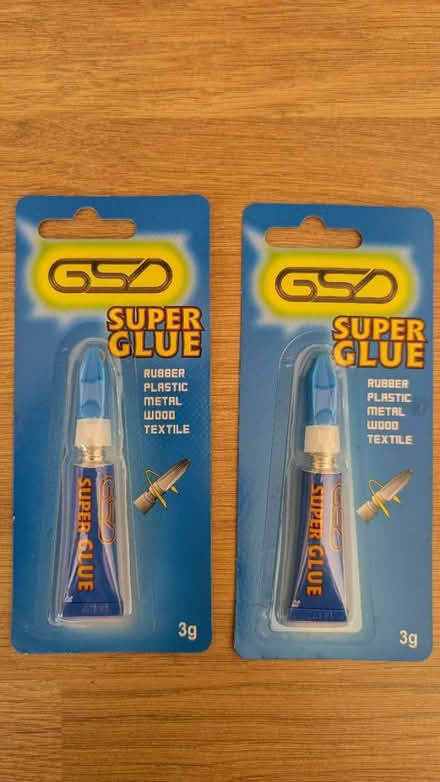 Photo of free 2 X super glue (Dronfield S18) #1