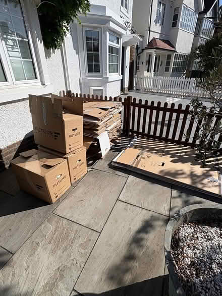 Photo of free Moving boxes and wrapping paper (Barnes SW13) #1